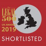 legal 500 shortlist award